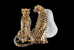 Силиконовый молд Леопарды