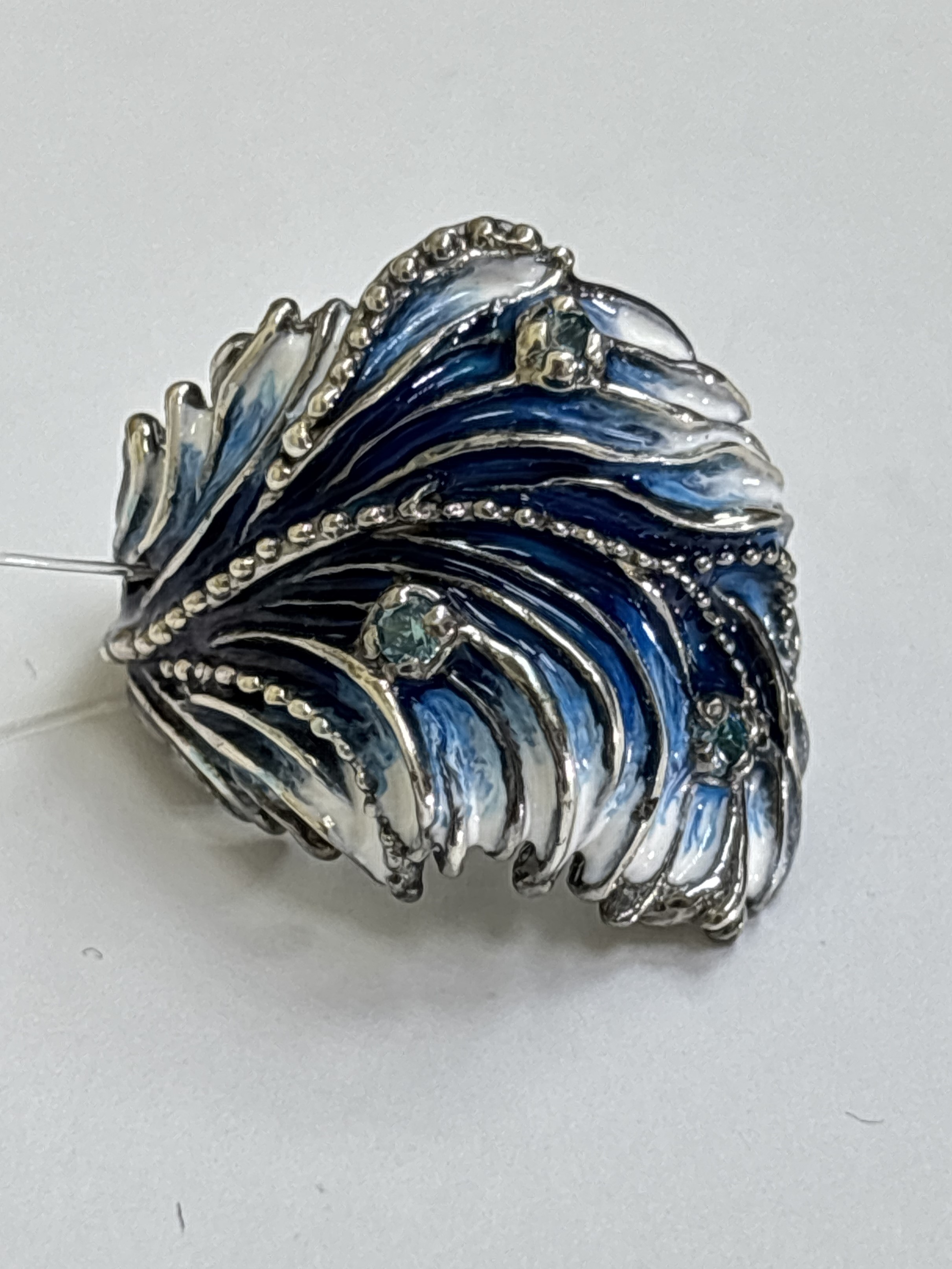 Плима (кольцо из серебра)