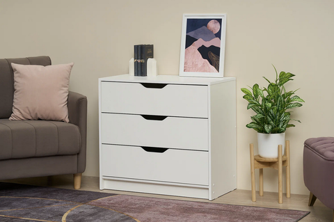 Комод 800 Руна КМ 01 белый