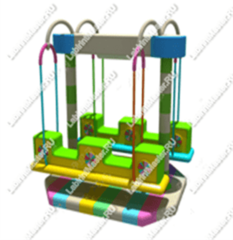 Качеля детская 4KIDS "Леденцы"