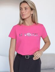 Футболка из 100% хлопка с авторским принтом  D49.092 (120199)