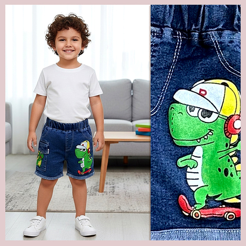 Шорты джинсовые м (2-6) 260222-Z8081