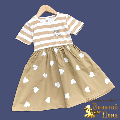 Платье хлопок д (4-8) 260302-RQ1133