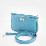 Сумка Саломея 339 фактурный морская волна