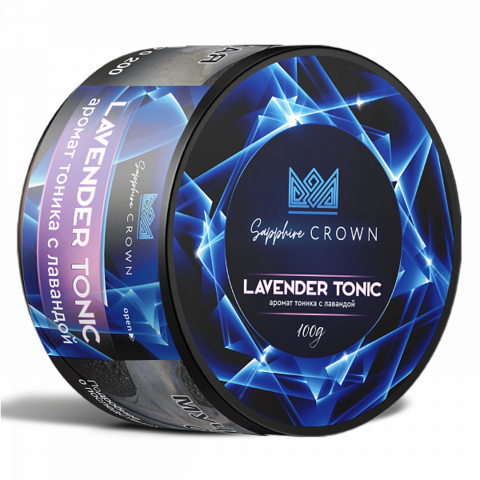 Табак для кальяна Sapphire Crown Lavender Tonic (лавандовый тоник) 100г