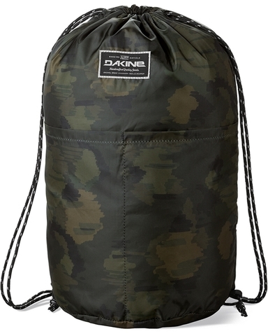 Картинка рюкзак-мешок Dakine Stashable Cinchpack 19L Marker Camo - 1