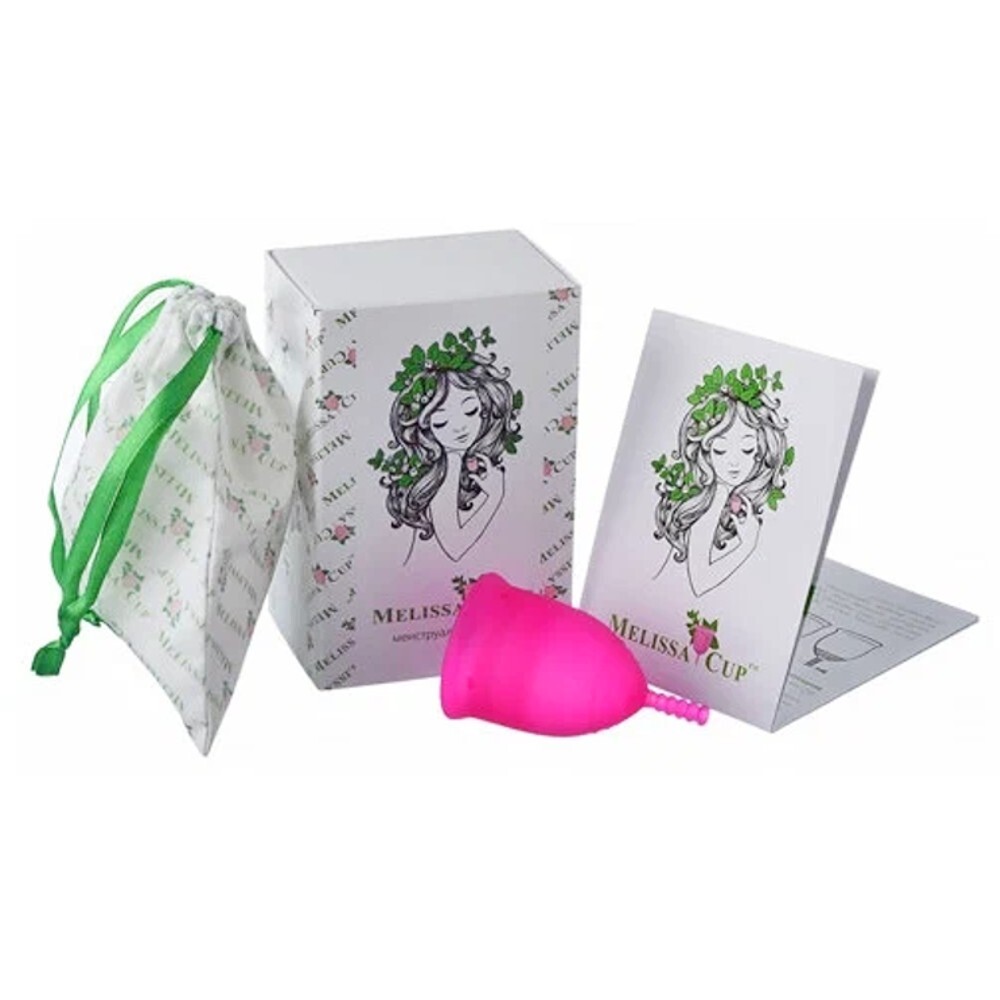 Менструальная чаша + мешочек MelissaCup Box Plus (малина, размер S