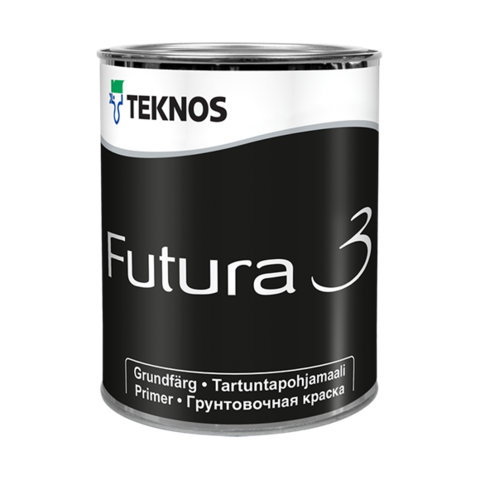 TEKNOS FUTURA 3/Текнос Футура 3 Матовая грунтовочная краска