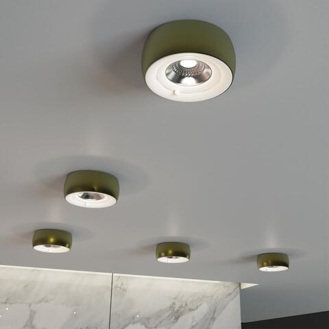 370800 SPOT NT21 249 белый/матовое золото Светильник встраиваемый влагозащищенный IP44 GU10 50W 220V WATER