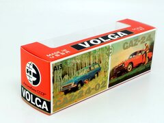 Box GAZ-24 Volga A13 A14 Novoexport Made in USSR 1:43 reprint Agat Tantal