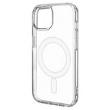 Силиконовый чехол Clear Case с магнитом (MagSafe) для iPhone 14 (Прозрачный)