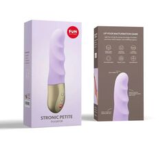 Сиреневый пульсатор Stronic Petite - 17 см. - 