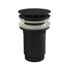 Alcaplast A396BLACK Донный клапан сифона для умывальника 5/4