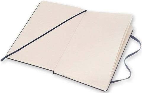 Блокнот Moleskine Classic, цвет синий, без разлиновки (QP062B20)