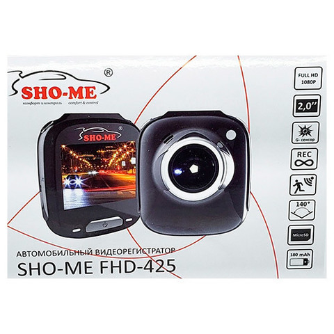 Видеорегистратор Sho-Me FHD-425