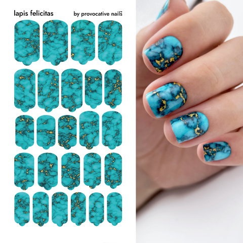 ПЛЕНКИ NAILS WRAPS LAPIS FELICITAS (MANICURE)