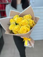 Букет из желтых роз (Эквадор 50 см)