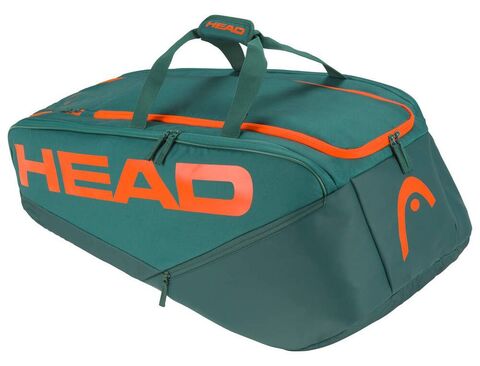 Теннисная сумка Head Pro Racquet Bag XL - dark cyan/fluo orange