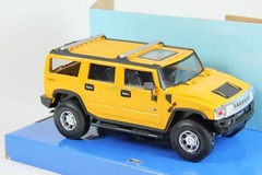 Hummer H1 yellow Cararama 1:43