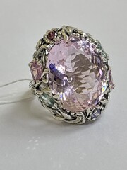 Рококо (кольцо из серебра)