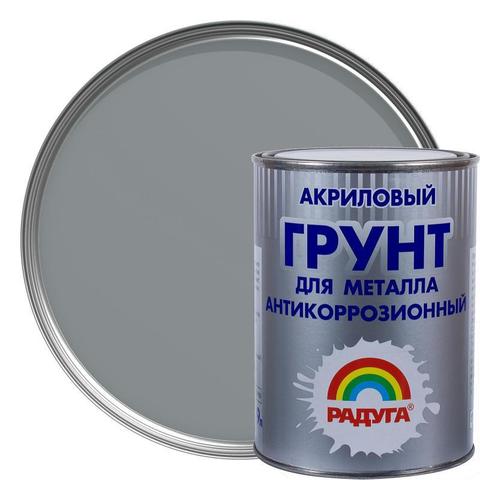 Грунт для металла Радуга вд-ак 0150 цвет серый объем 0.9л, вес 1,287 кг артикул 13119887