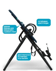 Инверсионный стол Start Line Traction с подушкой SLFIT03S-BB сине-бирюзовый