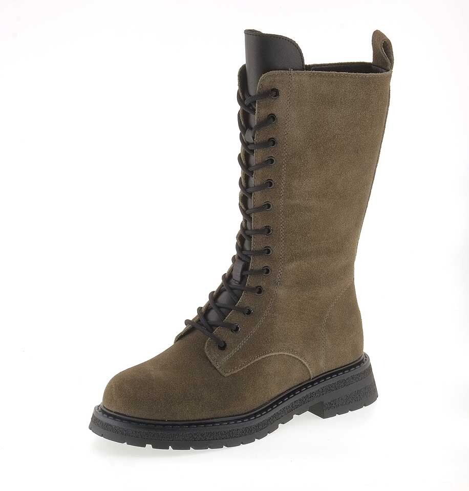 Полусапоги женские TOFA 124001-6-1 зеленые