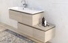 Cezares 50165 Раковина из искусственного мрамора, левосторонняя 50165, 102х46
