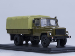 GAZ-3309 engine D-245.7 Diesel Turbo with awning khaki Start Scale Models (SSM) 1:43