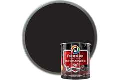 Грунт-эмаль по ржавчине 3 в 1 Profilux полуматовая черная