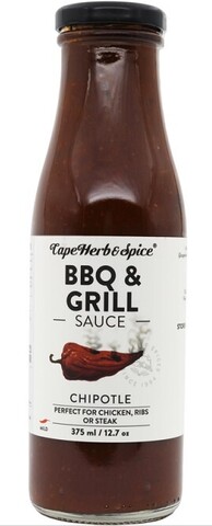 CapeHerb&Spice СОУС Барбекю Чипотл 375мл бутылка/стекло, SB04