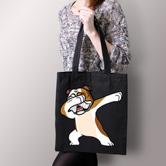 Тканевая сумка "Английский бульдог - ДЭБ"