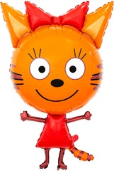 Фигура гелиевая Три Кота Карамелька