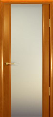Дверь Шторм-3 стекло белое (анегри, остекленная шпонированная), фабрика Океан