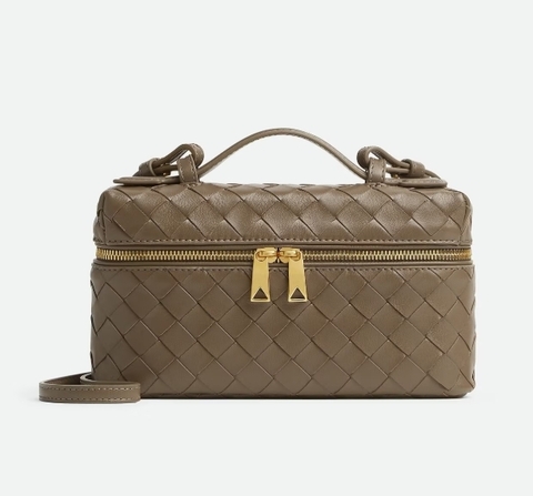 Косметичка Bottega Veneta Bang Bang, коричневый