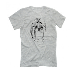 Футболка "Ши-тцу - портрет"