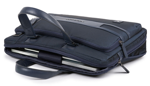 Сумка Piquadro Tokyo CA4912S107/BLU тёмно-синий натур.кожа