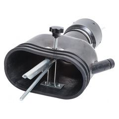 NORDBERG (AN100DP) Насадка резиновая овальная с внутр. фикс. на шланг D=100мм