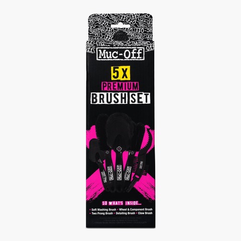 Картинка щетка Muc-off BRUSH SET, 5шт.  - 2