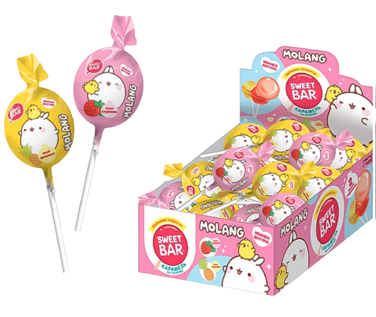 Карамель на палочке Molang Sweet Bar купить по цене 50 руб в интернет ...