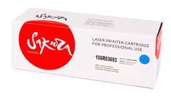 Картридж Sakura 106R03693 для XEROX Phaser6510/WC6515, голубой, 4300 к.