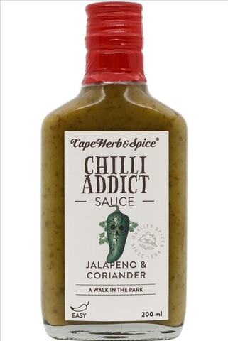 CapeHerb&Spice СОУС Чили Халопеньо Кориандр 200мл бутылка/стекло, SC10