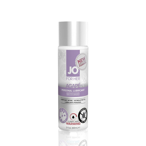 JO Agape WARMING, 60ml Легкий гипоаллергенный лубрикант с согревающим эффектом