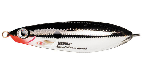 Незацепляйка RAPALA Rattlin' Minnow Spoon 8 см, цвет CH