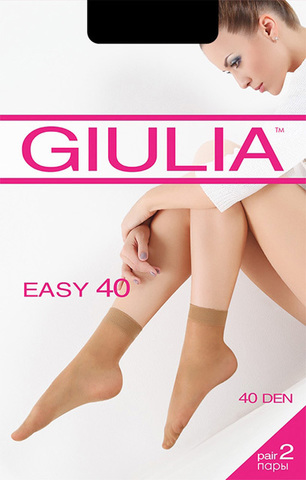 Носки Easy 40 Lycra (2 пары) Giulia