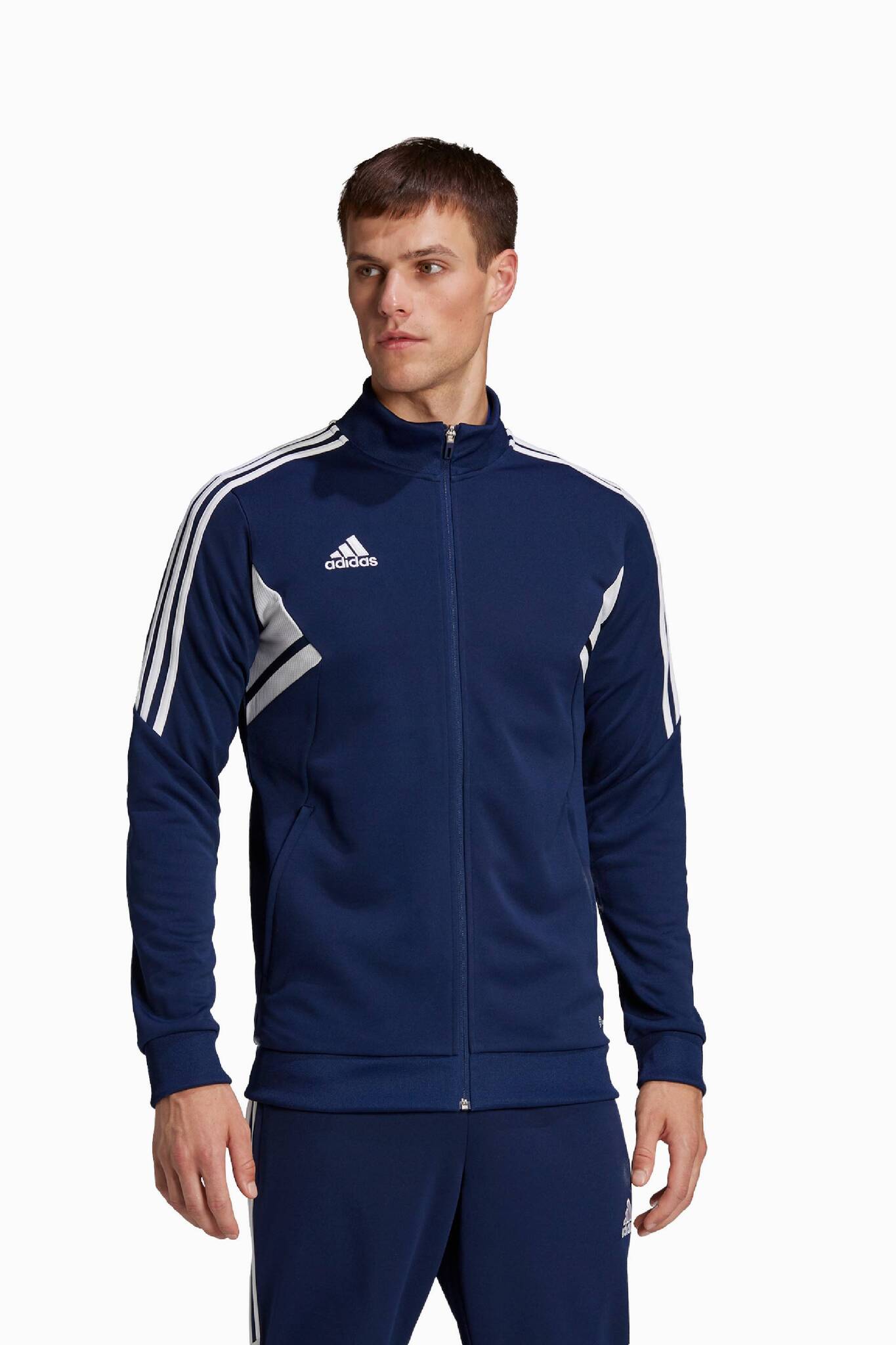 Adidas tiro синий костюм