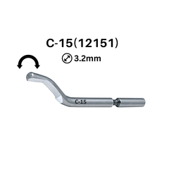 Лезвие для фаскоснимателя d.3,2мм С-15 HSS CP GRATEX 12151