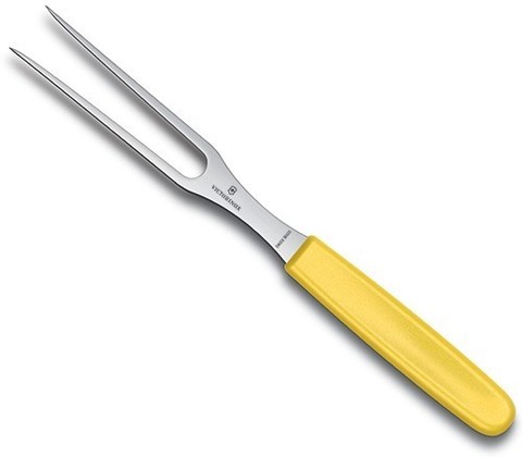 Кулинарная вилка Victorinox, жёлтая (5.2106.15L8B) - Wenger-Victorinox.Ru