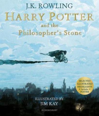 Harry Potter and the Philosopher's Stone : Illustrated Edition- book 1