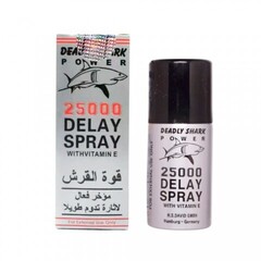 Пролонгирующий спрей для мужчин DEADLY SHARK POWER 25000